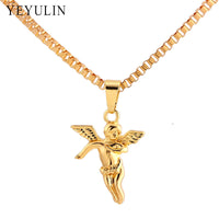 Alloy Angel Pendant Necklace